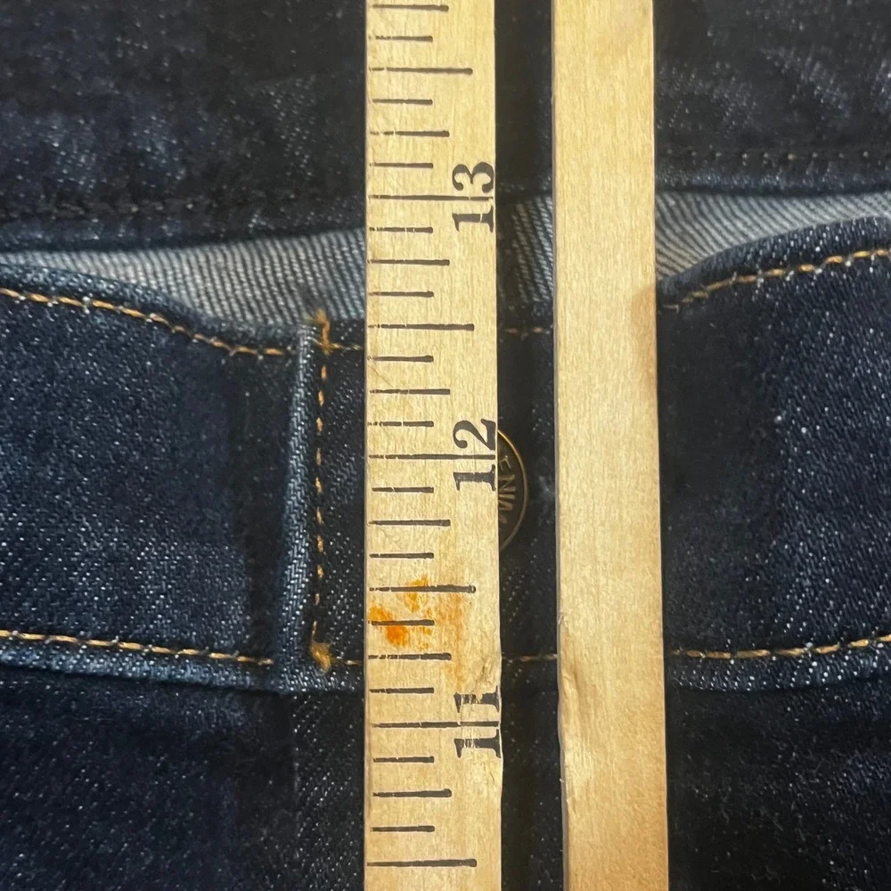 NEW Gap Vintage Slim High Rise Jeans Womens 33 16R Indigo Blue Stretch Ankle
